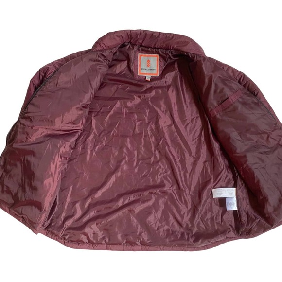 Free Country Men's Burgundy Jacket - Picture 7 of 9